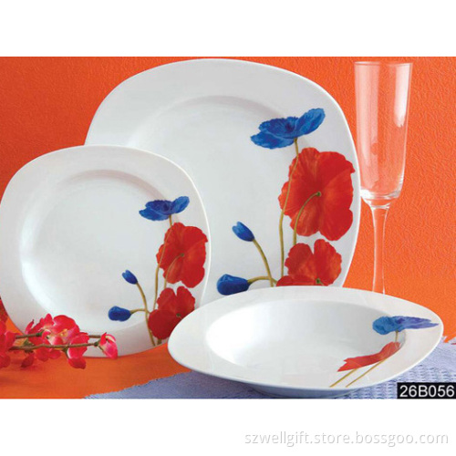 18PCS Porcelain Dinnerware Set (SET26B056)
